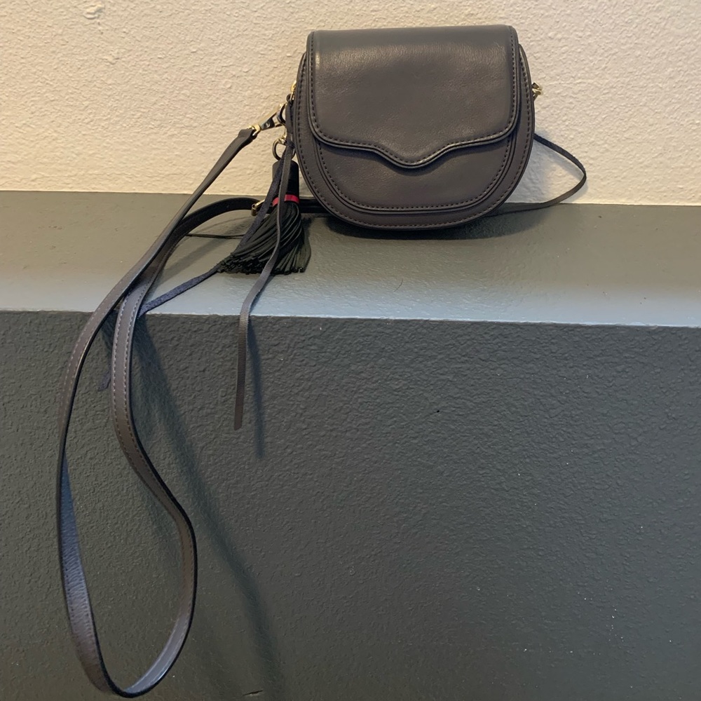 Rebecca Minkoff Gray crossbody purse Mini